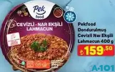 PEK FOOD DONDURULMUŞ CEVİZLİ NAR EKŞİLİ LAHMACUN 400 G